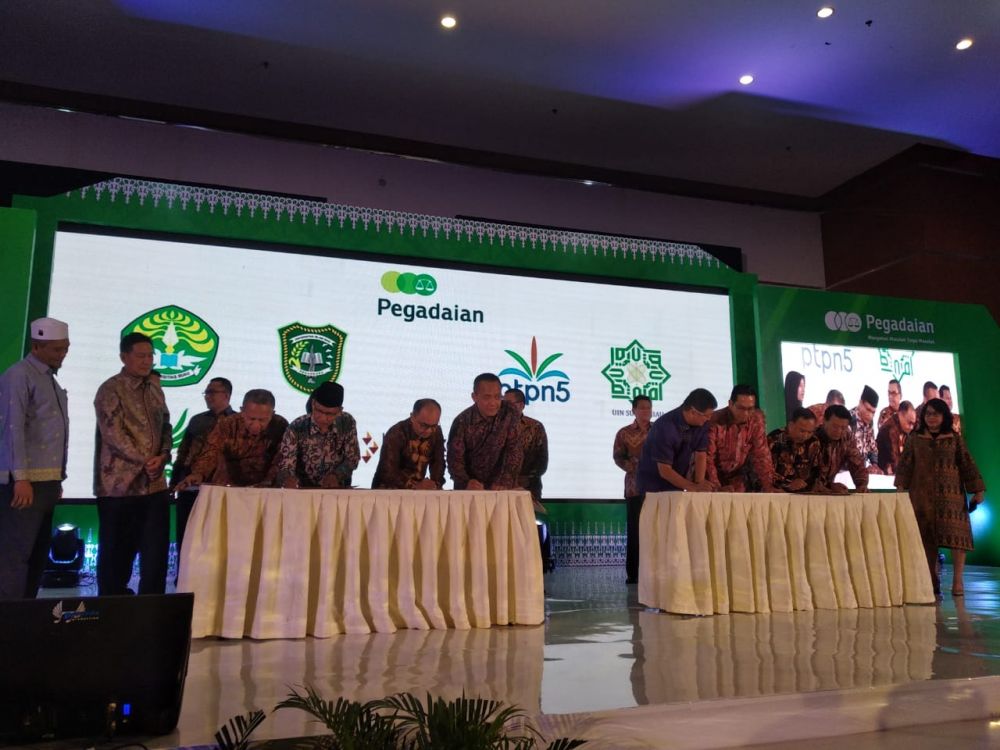 Pegadaian Jalin Kerjasama dengan 42 Mitra di Riau