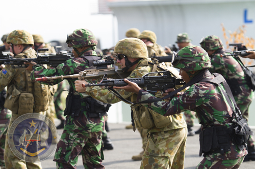 Di Riau, Militer Indonesia-Singapura Gelar Latihan Bersama