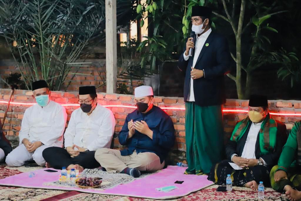 Hadiri Doa Bersama Pengurus Wilayah Nahdatul Ulama Provinsi Riau Bersama Kyai dan 500 Anak Yatim