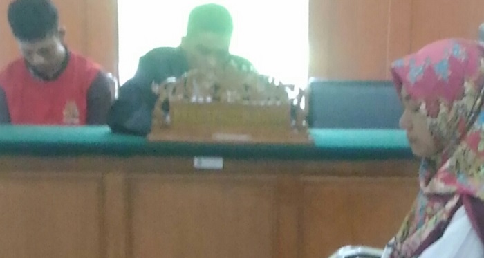 Sidang Pembunuhan Anak Tiri di Rohil, Ibu Korban: Saya Ikhlas Memaafkan Dia Pak Hakim