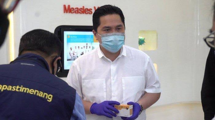 Ditanya Soal Kondisi BUMN Saat Pandemi Corona, Erick Thohir: 90% Sakit, Cuma 10% yang Bertahan