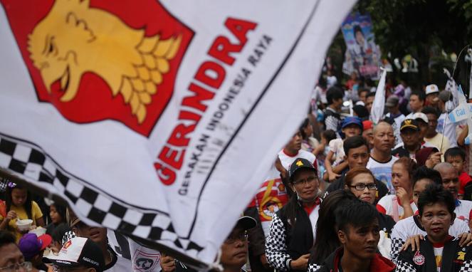 Ribuan Massa Ramaikan Gerak Jalan Santai HUT Ke-9 Gerindra di CFD Diponegoro Pekanbaru