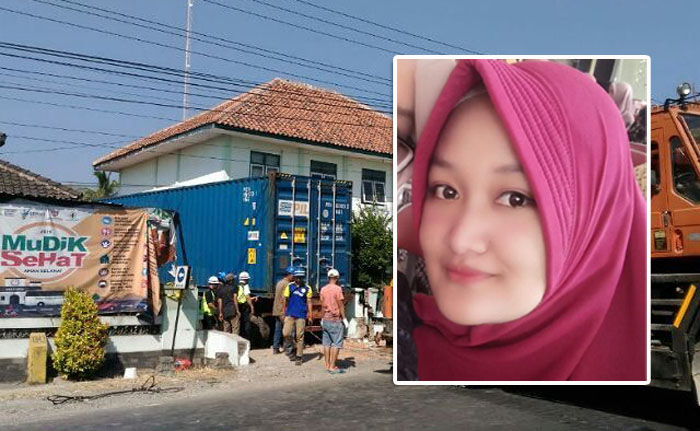 Tragis! Truk Kontainer Tabrak Puskesmas, Mahasiswi Cantik Irza Laila Tewas Beberapa Jam Sebelum Ujian Skripsi