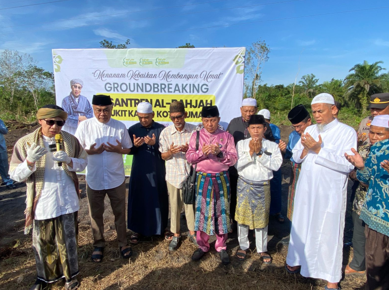Wako H Paisal Letakan Batu Pertama Pembangunan Ponpes Tafaqquh Al Bahjah Bukit Kapur