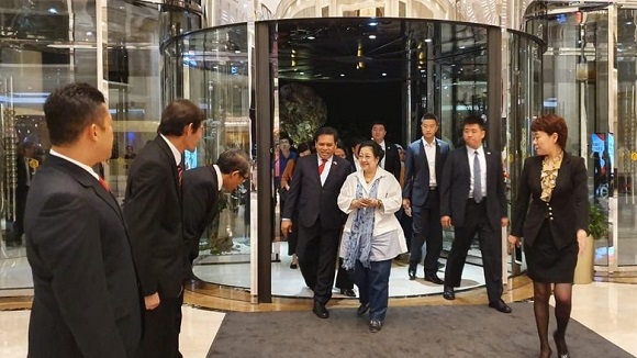 Ketum PDI perjuangan Megawati Berkunjung ke Beijing, Katanya Bertemu Wapres Tiongkok