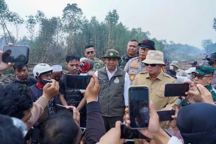 Kementerian Kehutanan Akan Sanksi Lagi 5-6 Perusahaan Terlibat Karhutla