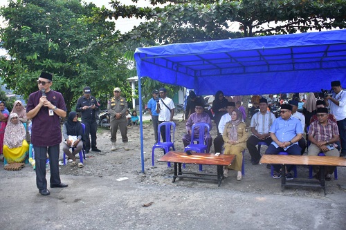 Menjelang Safari Ramadhan, Wakil Bupati Kampar Gelar Pangan Murah Untuk Warga Koto Tuo