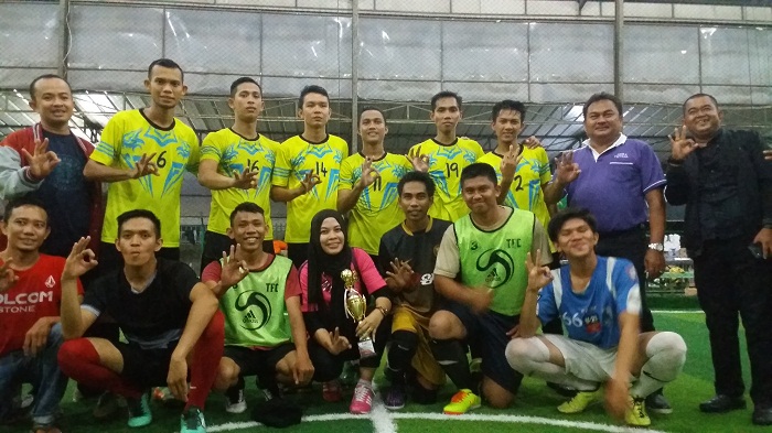 Kalahkan PS Firdaus Rumbai 5-4, Firdaus Center Juarai Turnamen Persahabatan antar Relawan