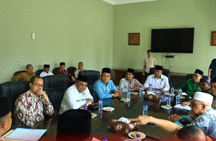 Wabup Rohul Pimpin Pertemuan dengan Pimpinan Ormas Islam