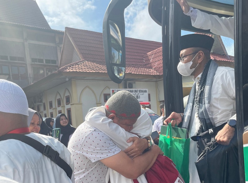 Alhamdulillah, Kloter Terakhir Jamaah Haji Pekanbaru Mendarat di SSK II