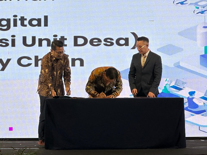 Penandatanganan Nota Kesepahaman Telkom Group dan DEKOPIN, Dukung Pengembangan Ekosistem Digital di KUD Seluruh Indonesia