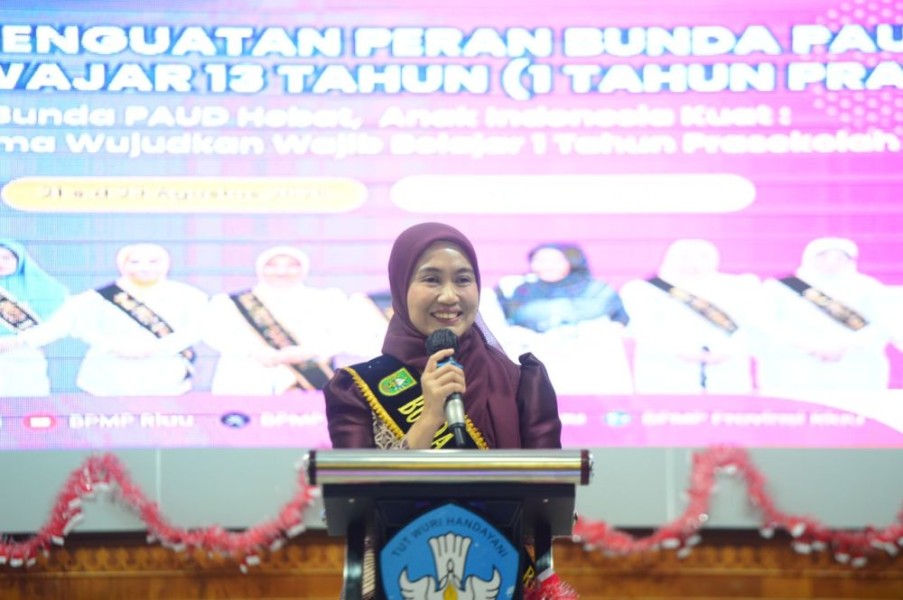 Bunda PAUD Riau: Prasekolah Adalah Pondasi Generasi Emas