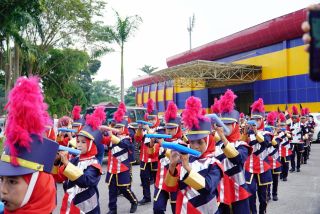 Pj Bupati Buka Opening Ceremony Kampar Marching Open Campionship 2023 se-Sumatera