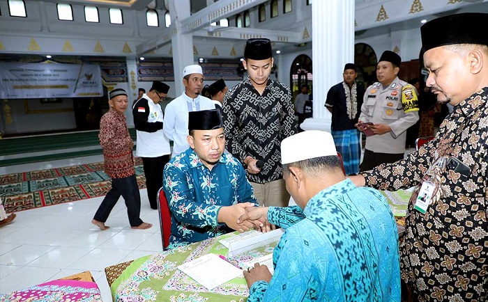 Wabup Siak Hadiri Gemar Siak Berzakat di Pangkalan Pisang