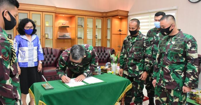 Terdampak Pembangunan Jalan Tol Permai, PUPR RI Serahkan Aset Pengganti Koramil 09/Minas