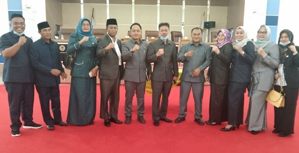  DPRD Rohil Gelar Paripurna Umumkan Afrizal Sintong- Sulaiman Paslon Terpilih