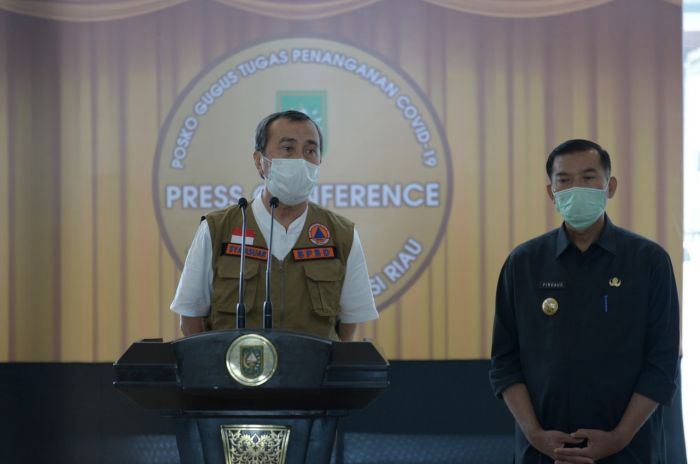 Syamsuar Ajukan PSBB ke Kemenkes untuk Diberlakukan di Seluruh Riau