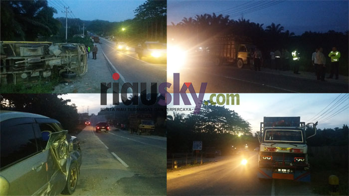 BREAKING NEWS: Lakalantas Maut di  Penurunan Jembatan  Sikijang Mati Lintas Timur, Anggota Polisi Kritis  Dihantam Truk Sawit