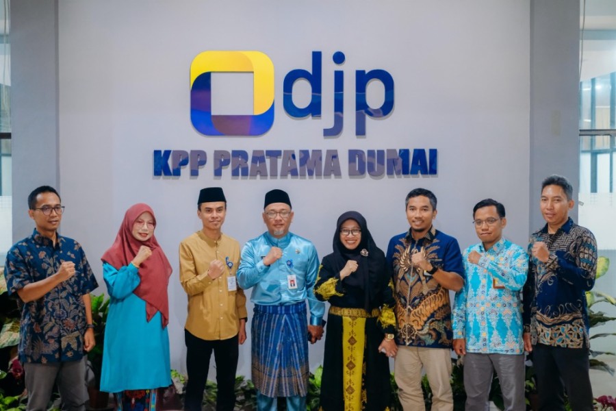 Sekdako Laksanakan Silaturahmi Dengan Kepala KPP Pratama Kota Dumai