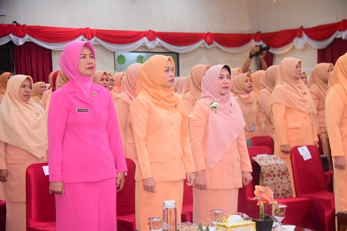 Ketua DWP Bengkalis Harap Jadi Momen Referensi, Evaluasi dan Introspeksi dalam Membangun