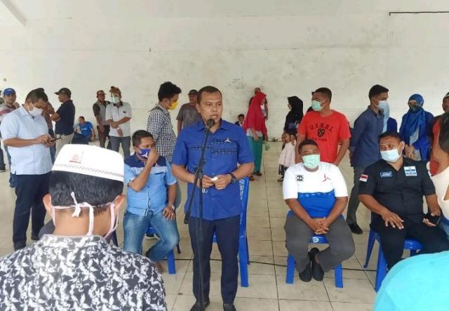 23 UMKM di Rohul Dapat Bantuan dari DPC Partai Demokrat