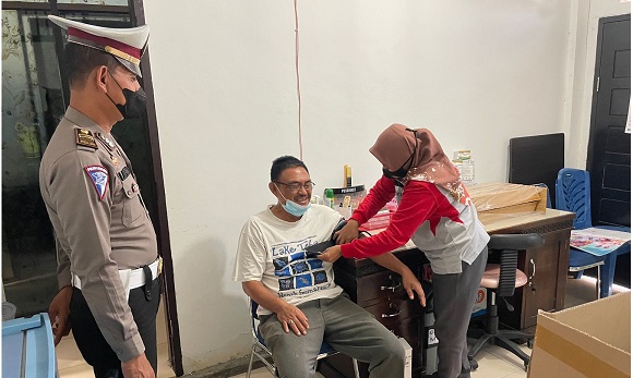 Subsatgas Lantas Bersama  Gakkum Rohul Operasi  Keselamatan LK 2022