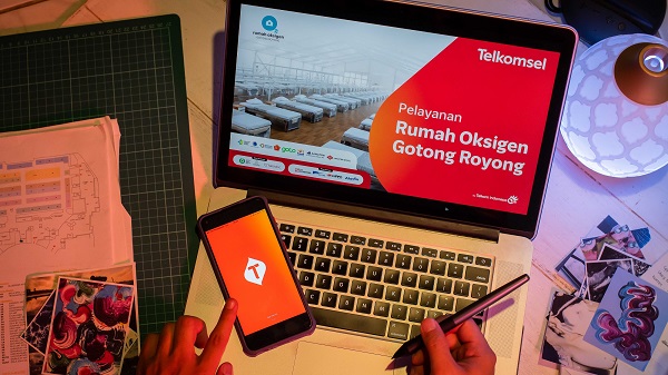 Telkomsel Dukung Operasional Rumah Oksigen Gotong Royong  Tangani  Pandemi Covid-19