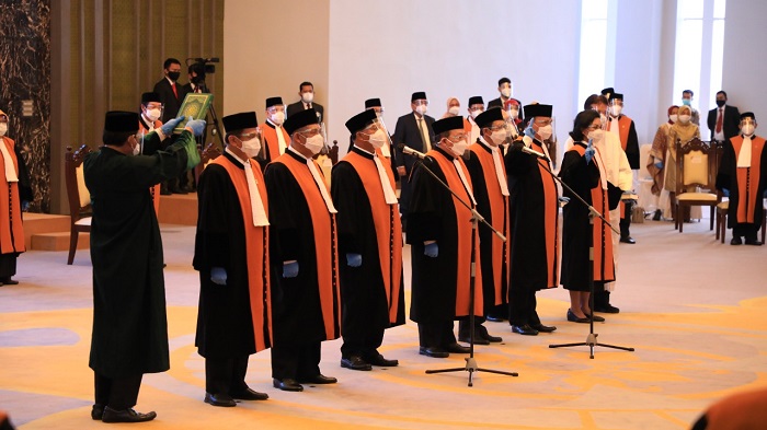 Ketua MA Melantik 7 Hakim Agung Baru