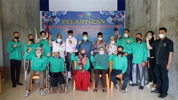 Wakil Bupati Husni Merza   Hadiri Pelantikan Pengurus NPC Kabupaten Siak 