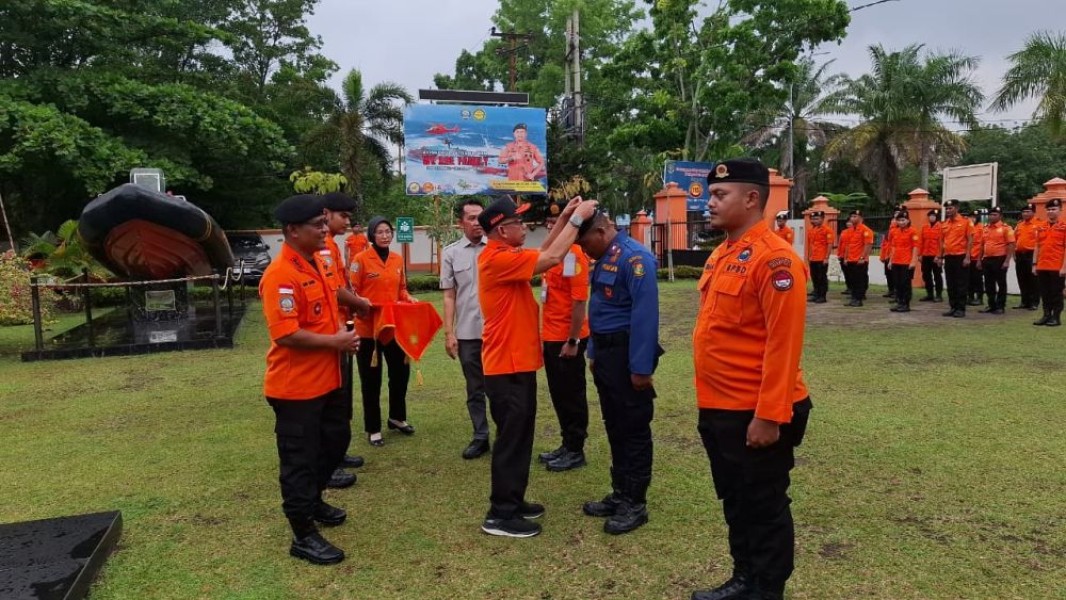Dinas Pemadam dan BPBD Kampar Dilatih Evakuasi Pada Situasi Darurat Oleh Basarnas