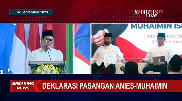 Bikin Kejutan, Anies-Muhaimin Deklarasi Capres-Cawapres di Surabaya