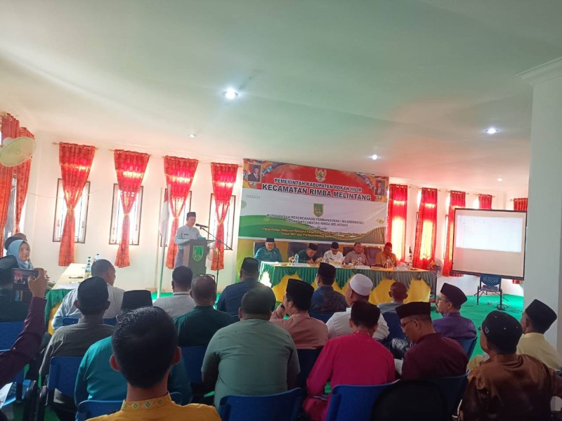 Musrenbang Kecamatan Rimba Melintang Dorong Penguatan “Kota Padi” Rokan Hilir