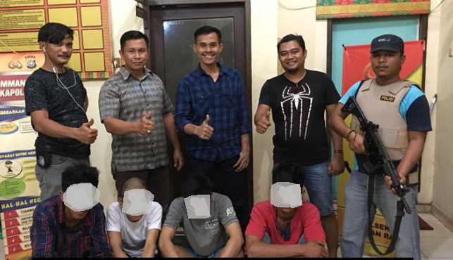 Kawanan Bandit Jambret di Pekanbaru Ini Ditangkap Polisi Setelah Beraksi di 23 Lokasi