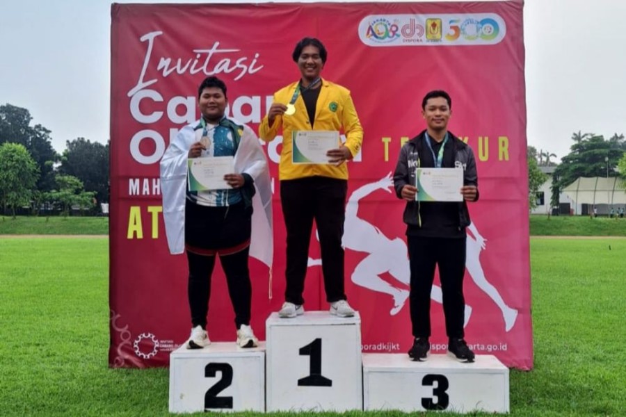 Mahasiswa Unilak Raih Juara 1 Lempar Martil di Jakarta