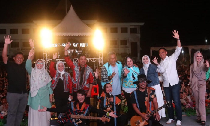 Kotak dan Rayola Meriahkan Puncah Perayaan HUT Rohul ke-26