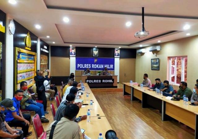 Sepanjang Tahun 2020, Sebanyak 845 Kasus Ditangani Polres Rohil