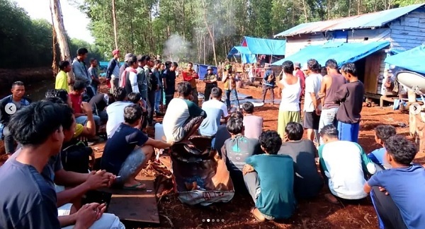 Pekerja  HTI  di Serapung Kuala Kampar Luka-luka Diserang Harimau Saat Hendak Buang Air