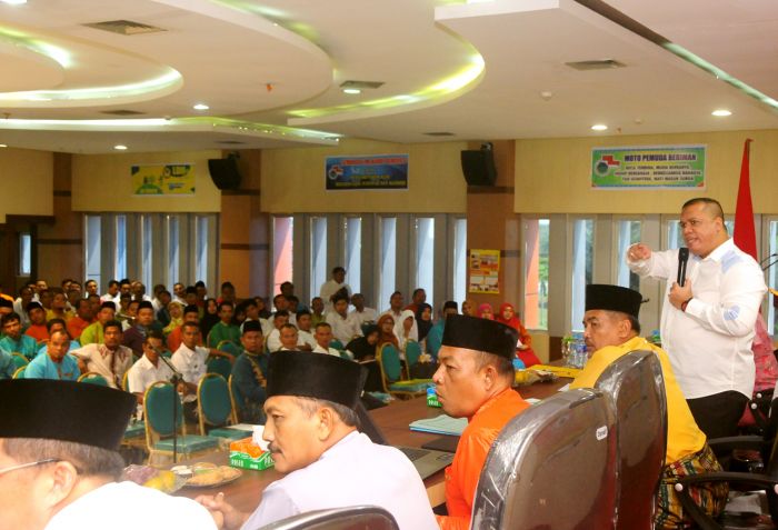 Seluruh Sekdes di Inhu Dikumpulkan, Bupati Yopi Pesan Begini...