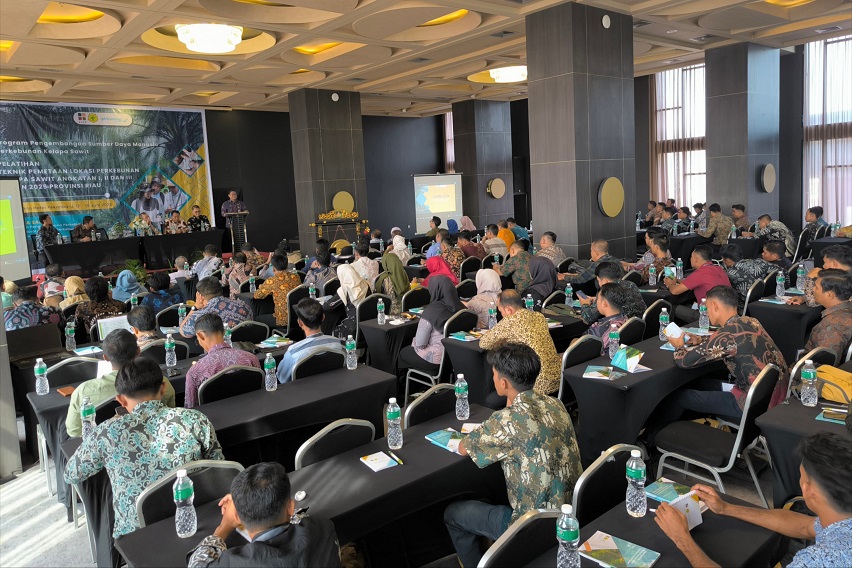 BPDP, Ditjenbun, dan IPB Training Bekali Ratusan Petani Riau Ilmu Pemetaan Kebun Sawit