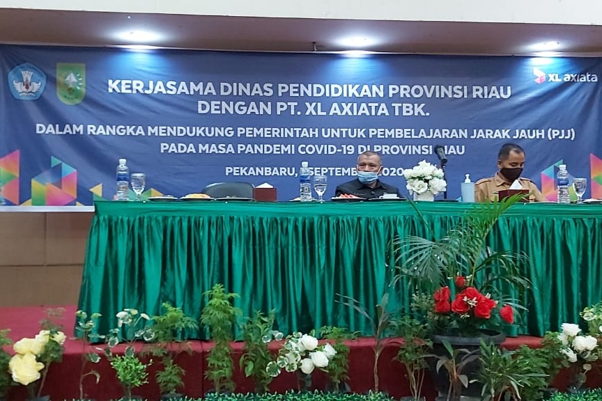 Disdik Riau Kembali Terima Bantuan 60.000 Kartu Perdana dari XL untuk Pelajar