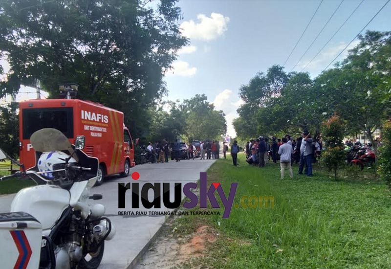 MENCEKAM...Begini Suasana Penangkapan Terduga Teroris di Kampus Universitas Riau