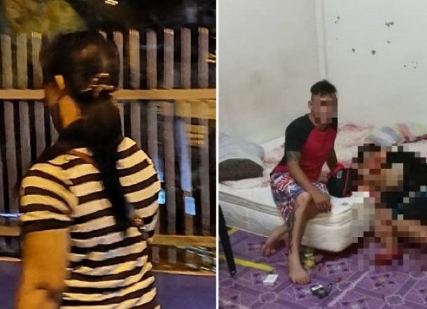 MENGERIKAN...Pura-pura Mau Saat Diajak 'Main' Bertiga, Tiba-tiba Istri Tusuk Kemaluan Selingkuhan Suami Pakai Pisau
