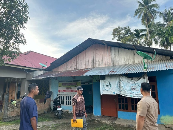 Unit Reskrim Polsek Lubuk Jambi Gerak Cepat Lokasi Pemurnian Emas di Pasar Lubuk Jambi