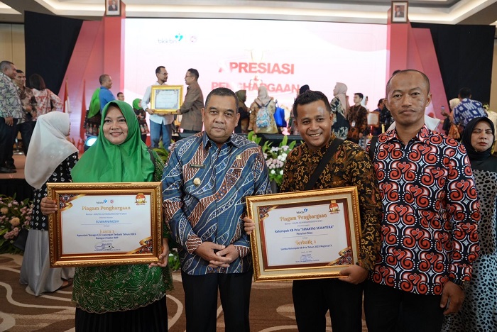 Kelompok KB dan Kader IMP  Pekanbaru Raih Penghargaan di Harganas 2023