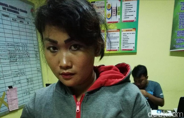 ONDEHHH...Simpan Sabu di Bra, Wanita di Kuansing-Riau Ini Diciduk Polisi