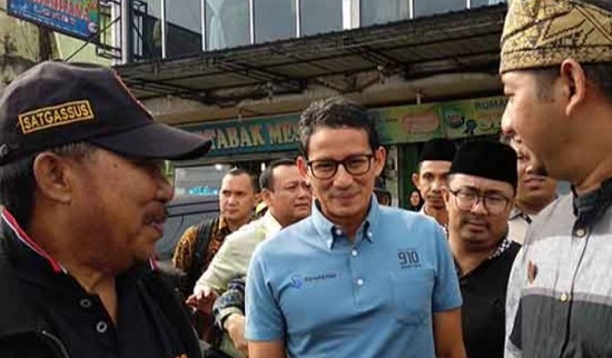 Untuk Riau, Sandi Janjikan DBH Migas Berkeadilan, Sawit dan Lapangan Kerja Bagi Anak Muda...