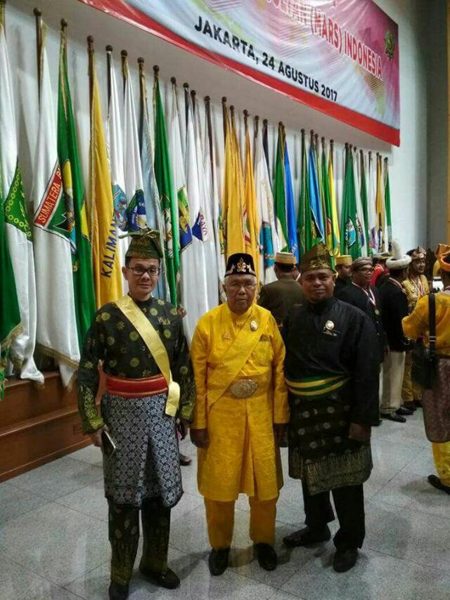 Sultan Pelalawan Hadiri Pengukuhan Majelis Agung Raja Sultan Indonesia