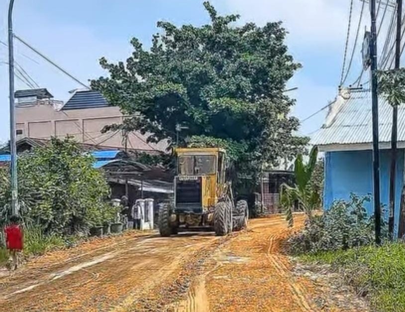 Pemko Pekanbaru Mulai Overlay Jalan Tanjung Batu, Dukung Kelancaran Akses Ekonomi dan Pelabuhan Sungai Duku