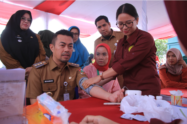 Permudah Akses Layanan Masyarakat, Pj Wali Kota Tinjau Kegiatan Lomak di Rumbai