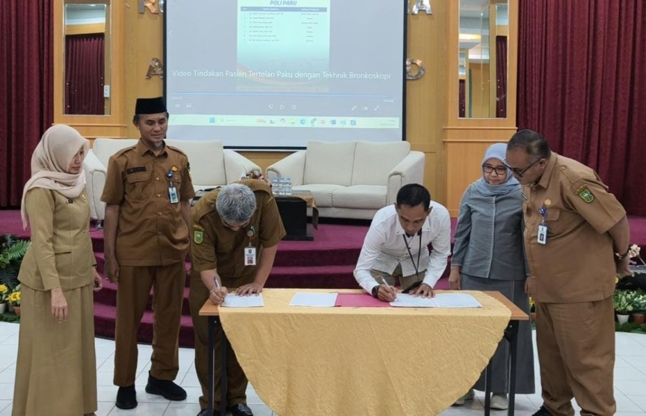 RSUD Arifin Achmad Perkuat Kompetensi 24 Layanan Kesehatan